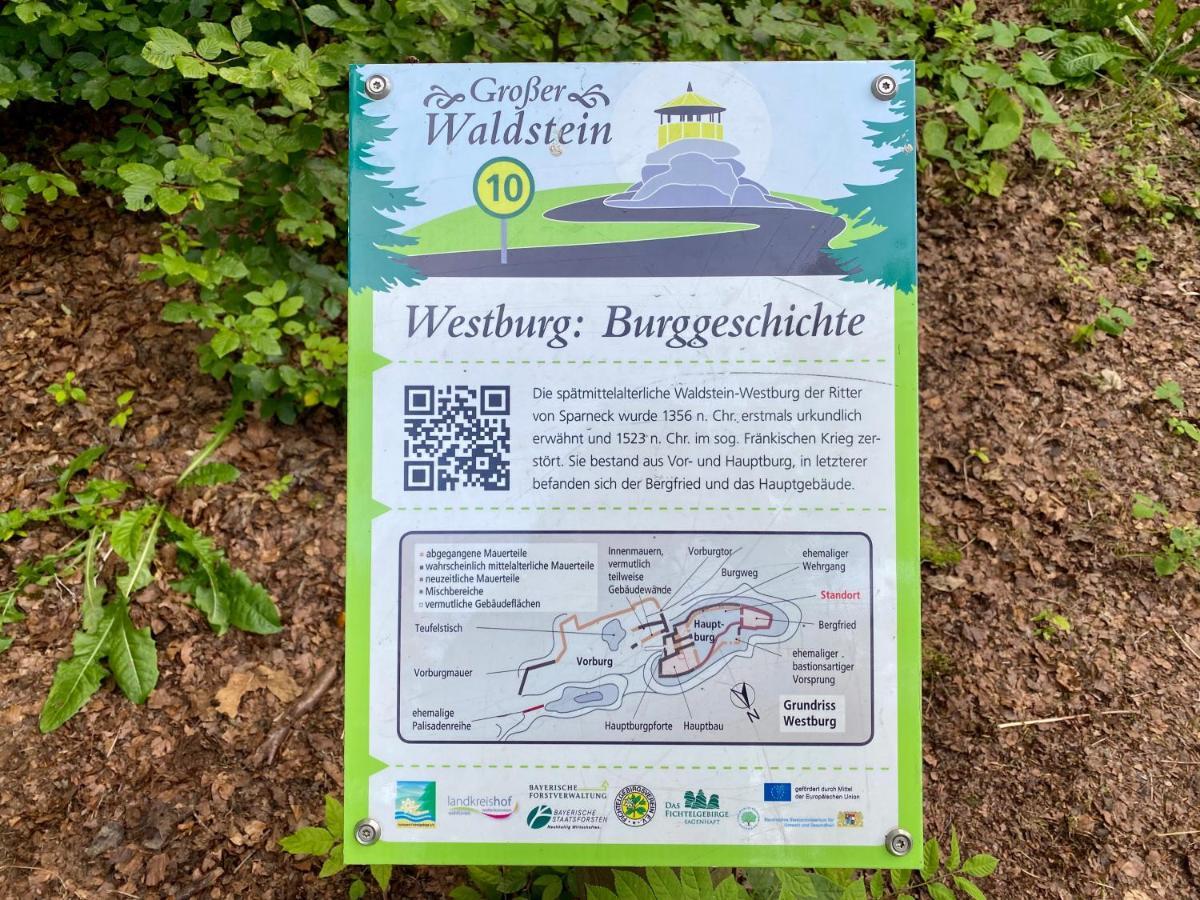 Ferienwohnung Oxana Im Naturpark Fichtelgebirge Schonwald  Esterno foto
