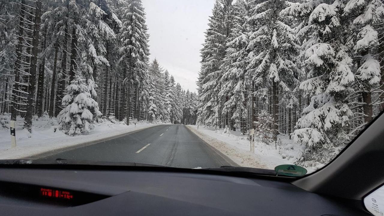 Ferienwohnung Oxana Im Naturpark Fichtelgebirge Schonwald  Esterno foto